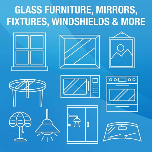 MiracleWipes Glass Cleaning Wipes - Disposable Streak-Free for Mirrors, Windows & Home | 60 Count