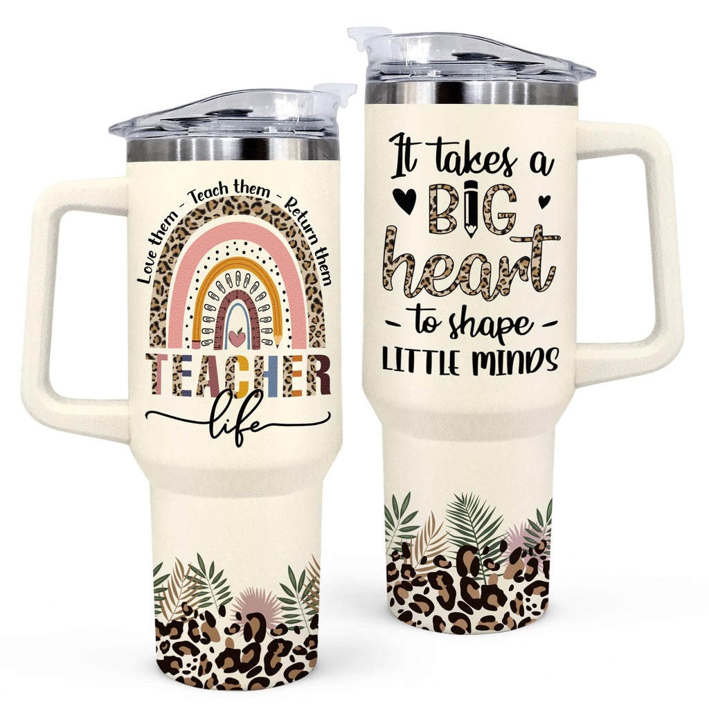GOOLERY Teacher Appreciation Gifts for Women, Teacher gifts for Women - Gifts for Teachers Appreciation Week, End of Year, Birthday, Christmas, Back To School - Teachers Cup, teacher Tumbler 40Oz
