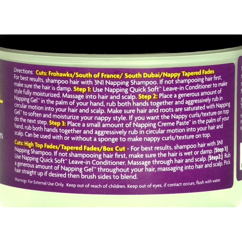 Napping Crème Paste with Shea Butter & Coconut Oil - 4oz