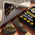 PHIXBEAR Rug Tape - 16 Pcs Reusable & Washable Anti-Slip Pads for Hardwood & Tile Floors | Residue-Free, Keeps Rugs Flat
