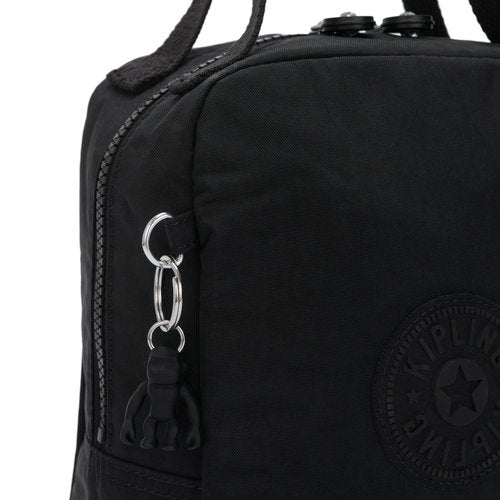 Kipling Womens Women's Lyla Bag, Insulated Reusable Tote, Tote Lunch Bag, True Black, Lunch Tote US