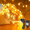 Ariceleo 33 Ft. Fairy Lights | 100 LED Waterproof Copper Wire String Lights - Warm White for Indoor/Outdoor Decor