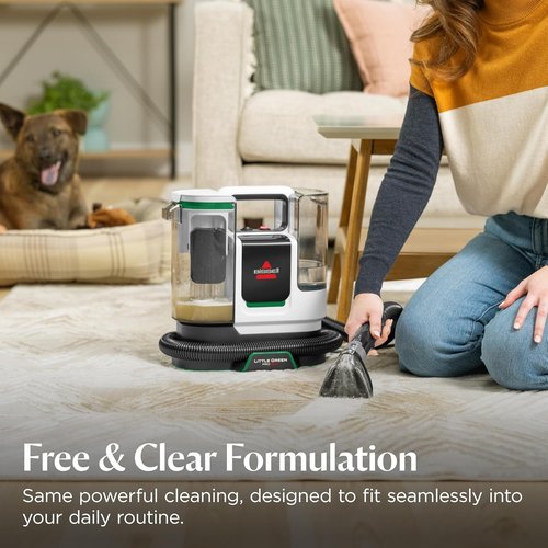 BISSELL Little Green Portable Deep Cleaner Formula - PET OXY Spot & Stain Remover, 32 fl. oz.