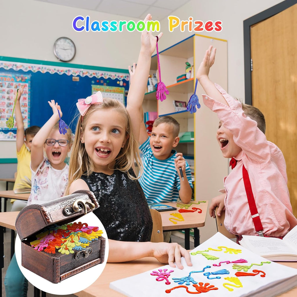 PICcircuit Sticky Hands - 30 PCS Stretchy Party Favors for Kids | Fun Goodie Bag Stuffers & Classroom Prizes
