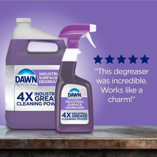 Dawn Professional Heavy Duty Liquid Degreaser, Pine Scent, 1 gal., 3/Carton (04852)