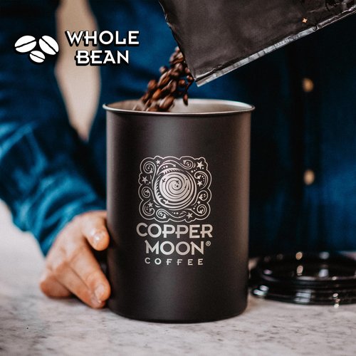 Copper Moon Medium Roast Whole Bean Coffee, Hazelnut & Cream Blend, 5 Lb
