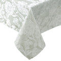 Laura Ashley Annaleigh Tablecloth Jacquard Fabric, Wrinkle Resistant for Dining, Holiday, Party, Wedding or Banquet, 60" x 102", Sage