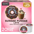 Original Donut Shop K-Cup Pods - Sundae Fundae One-Step Latte, 20 Count for Keurig Machines