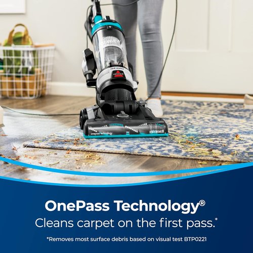Bissell CleanView Rewind Vacuum - Bagless Design with Automatic Cord Rewind & Active Wand | Model 3534