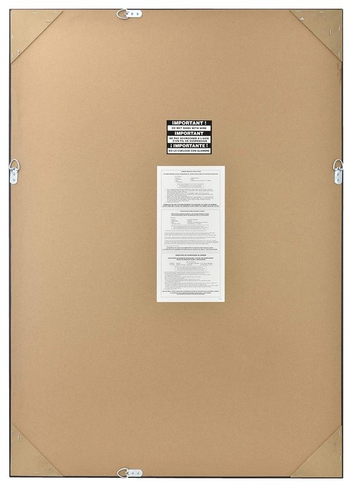 MCS Apex Wall Mirror, 29.5 x 41.5 Inch Overall Size, Bronze