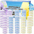 Clorox Toilet Wand Refills - 100 Count Disposable Pads with 4X Cleaning Power | Light Scent