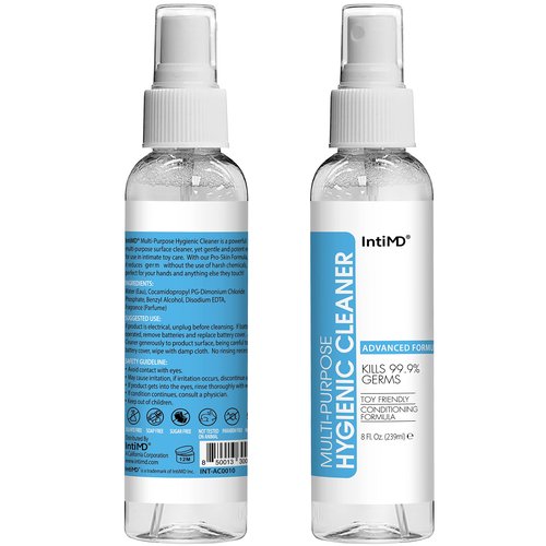 IntiMD Multi-Purpose Hygienic Cleaner Advanced Pro-Skin Formula Toy Friendly Conditioning Formula