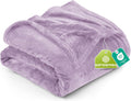 Utopia Bedding Fleece Blanket - King Size Luxury Soft Microfiber in Lilac | Anti-Static 300GSM (90x102 Inch)