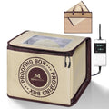 Bread Proofing Box – Bread Proofer, Dough Fermentation Box with Carry Bag, Sourdough Starter Warmer, Foldable & Zippered, Temp & Timer Controller, Ideal for Pizza, Yogurt, Kombucha – For Home Bakers