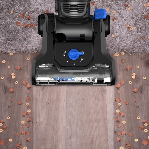 Eureka PowerSpeed Lightweight Upright Vacuum Cleaner - Powerful Bagless Design for Carpet & Hard Floors | NEU181A, Blue