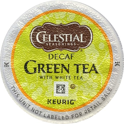 Celestial Seasonings Decaffeinated Green Tea K-Cups, 96 Count (Packaging May Vary)