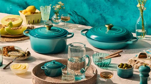 Le Creuset Enameled Cast Iron Dutch Oven - 4.5 Qt. | Signature Riviera Color