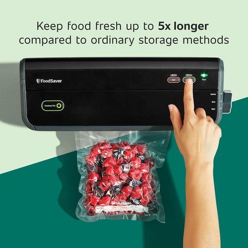 FoodSaver Vacuum Sealer Bags - Airtight Food Storage Rolls & Precut 1-Pint BPA-Free Bags