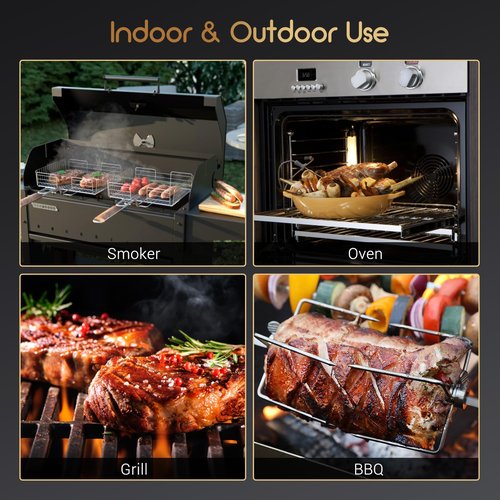 INKBIRD 5GHz/2.4GHz WiFi & Bluetooth 5.1 Meat Thermometer, 6 Probes WiFi Meat Thermometer for Smoking Grilling Wireless Meat Probe for BBQ Oven
