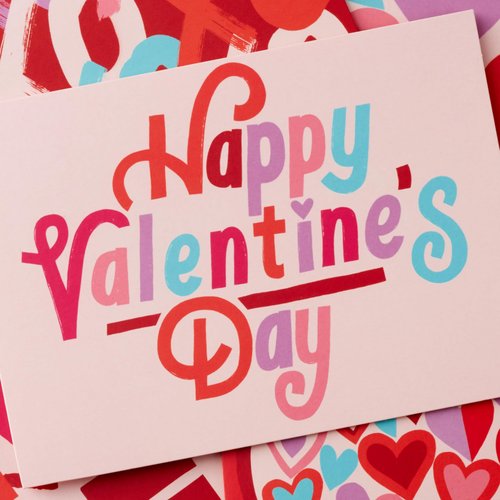 Hallmark Valentines Day Cards Assortment, XO Hearts (36 Blank Cards and Envelopes)