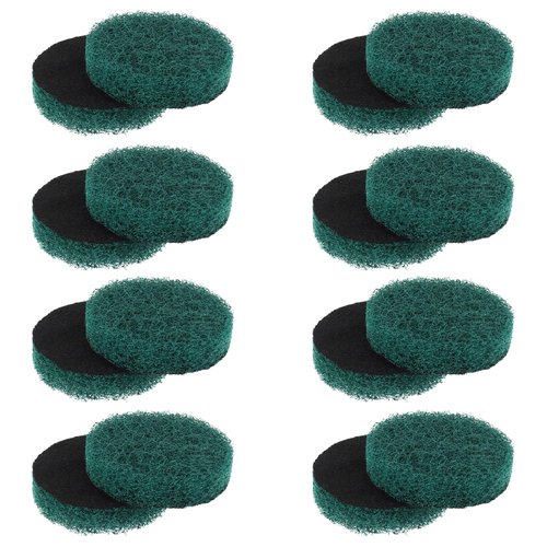 EPLZON 16pcs Kitchen Pads Power Scrubber Pads Set Electric Scrubber Replacement Scouring Pads fit for Dremel Versa Scouring Pads,Green