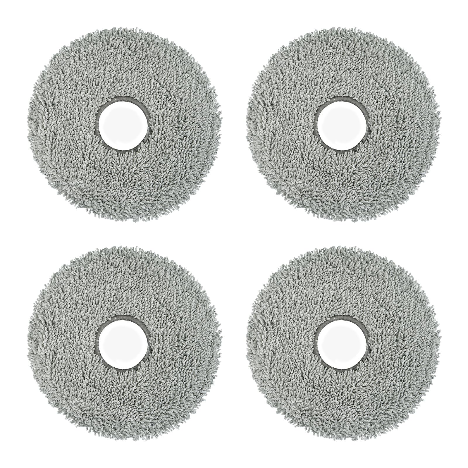 (4 Pack) L40 Ultra Replacement Mop Pads for Dreame X50 Ultra/ X40 Ultra/ X30 Ultra/ L10s Ultra/ L10s Pro Gen 2/ L10s Pro Ultra/ L10s Plus/ Mova P10 Pro Ultra Robot Vacuum, Replacement Mop Cloths