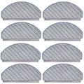 Frexusuent Mop Pads Accessories for ECOVACS DEEBOT T10 Plus/DEEBOT N20 Plus, for Yeedi C12 Pro Plus Robotic Robot Vacuum, 8 Pcs Washable and Reusable Microfiber Mop Pads Replacement Part