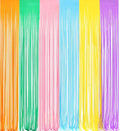 GREATRIL Pastel Tinsel Curtain - Foil Fringe Backdrop for Birthdays, Baby Showers & Parties