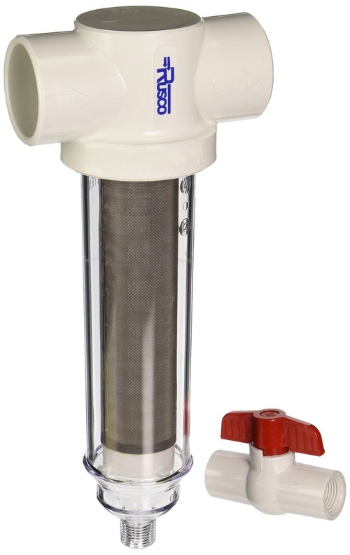 Rusco 1-1/2-140SS-F Stainless Steel Screen Spin-Down Filter System