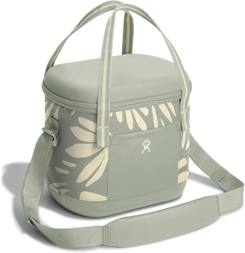 Hydro Flask Cooler Bag - Insulated Portable Soft Cooler with 12L Capacity | Botanical Bliss Agave