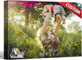 PrintToucan Custom Canvas Print - Personalized Photo Wall Art for Couples | 10x8 Inches, Unique Gift Idea