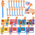 24 Pcs Valentine’s Day Basketball Hoop Pens Bulk with Greeting Cards Basketball Themed Party Favors Sport Novelty Pens School Classroom Office Gifts Exchange Goodie Bag Stuffers for Kids Teens Adults