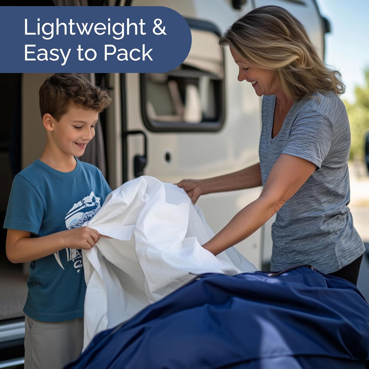 Skiennix Short Queen Size 4-Piece Sheet Set | Soft, Breathable & Cooling Bed Sheets - White