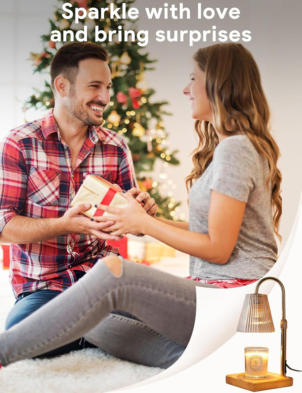 Skiennix Candle Warmer Lamp - Dimmable & Adjustable Height Wax Melt Warmer | Perfect Home Decor Gift for Women & Moms