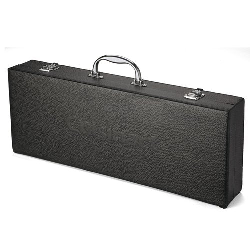 Cuisinart 10-Piece Premium Grilling Set, Grill Accessories Stainless Steel BBQ Tools, Storage Tote for Spatula, Tongs, Grill Brush, and More, Perfect for BBQ, Cookouts, Camping, Tailgates