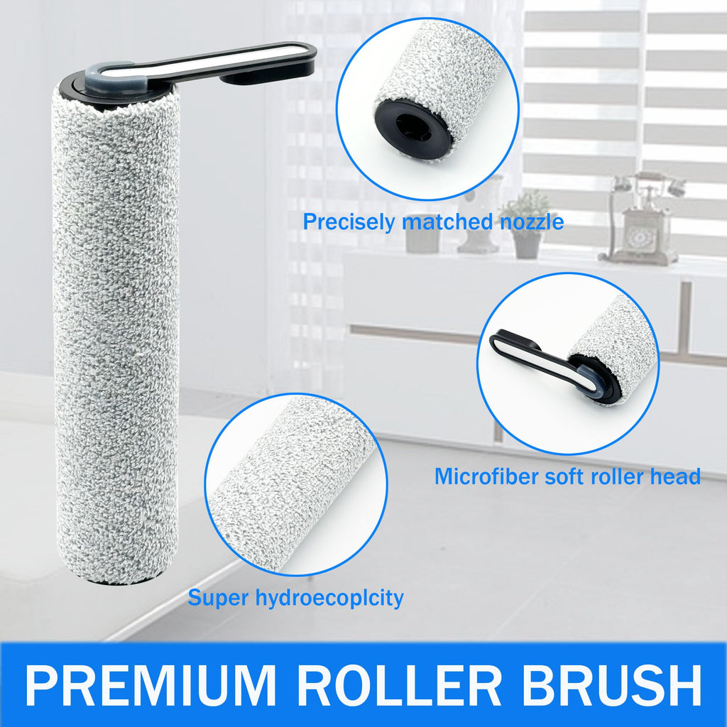 Replacement Parts Kit for TINECO iFLOOR 5 Breeze Complete Vacuum Cleaner- 2 Brush Rollers, 2 Vacuum HEPA Filters, 1 Cleaning Tool
