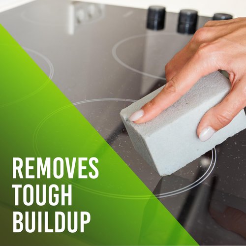 EarthStone Multi-Purpose Cleaning Block, For Kitchens, Bathrooms, Tools, and More, Made in the USA, 3-Pack