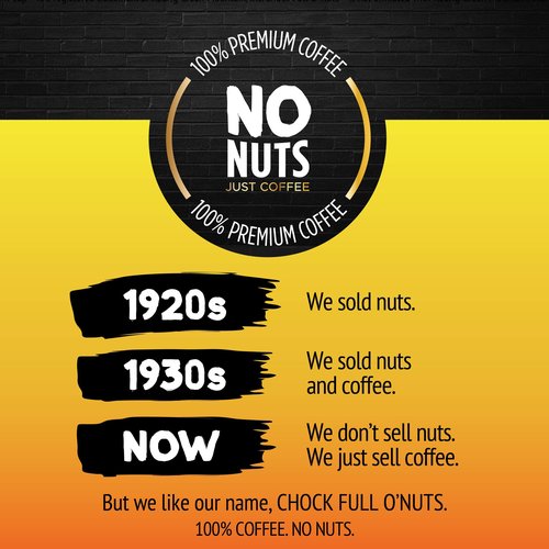 Chock Full O' Nuts Coffee, Regular, Amg, Can, 11.3 Ounce (Pack of 4)