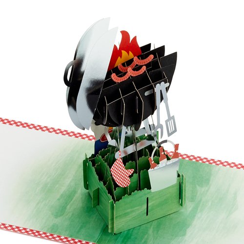 Hallmark Signature Paper Wonder Pop Up Fathers Day Card for Dad (Grill)