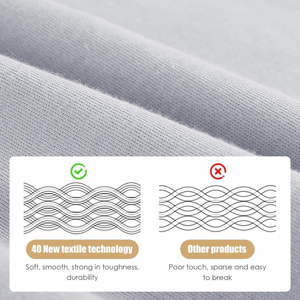 Sweet Dolphin Baby Swaddle Sleep Sacks - Soft Cotton Ergonomic Wrap for Newborns, 0-3 Months | Grey - 3-Pack