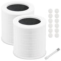 2 Pack A2001 Replacement Filter,Efficiency 3-In-1, Compatible with 2001 Air Puri-fier filter replacement,Compared to Part NO#AF-2001 Activated Carbon Filterst, Compatible with A2001 Filter