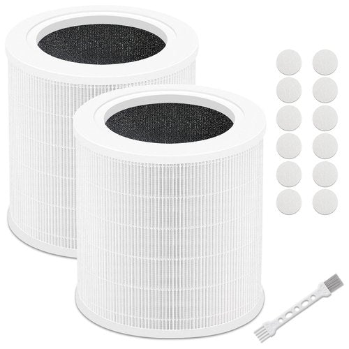 2 Pack A2001 Replacement Filter,Efficiency 3-In-1, Compatible with 2001 Air Puri-fier filter replacement,Compared to Part NO#AF-2001 Activated Carbon Filterst, Compatible with A2001 Filter