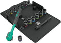 WERA - 12-Piece Zyklop Comfort Ratchet Set | 3/8" Drive with Reversing Lever - Metric Tools