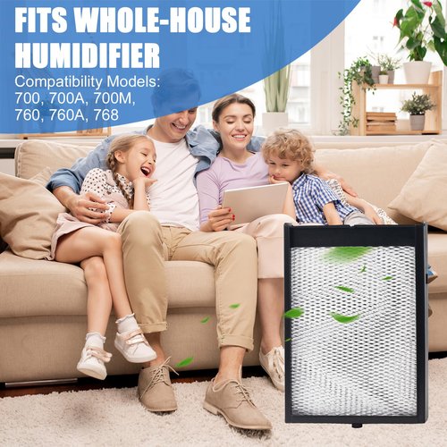 HLTIT 4750 Humidifier Filter Replacement for AprilAire Humidifiers 700, 700A, 700M, 760, 760A, 768,Whole Home Humidifier Filter Water Panel Model No. 35 Humidifier Maintenance Kit