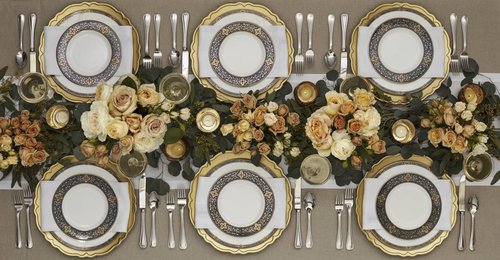 Lenox Vintage Jewel 5 Piece Boxed Set White Dinnerware