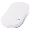 Pro Goleem Baby Bassinet Mattress Pad 30"x18" Peanut Hourglass, Waterproof Soft Cover Gel Memory Foam, Dual Side Cradle Mattress Fit Halo BassiNest Bassinet Series