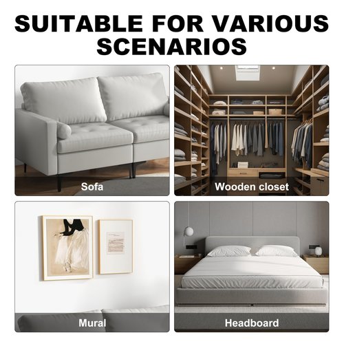Eunenete 4 Pcs Universal Sectional Sofa Interlocking, Sectional Couch Connectors,Sofa Connector Bracket