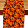 Nepnuser Basketball Table Runner Senior Night 2026 Sports Ball Themed Graduation Party Decoration Home Kitchen Dining Room Decor