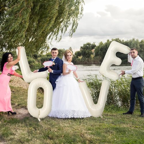 Giant Alphabet X Foil Balloons - Cream Ivory White Mylar Letter for Birthday Decor | 40 Inch Custom A-Z