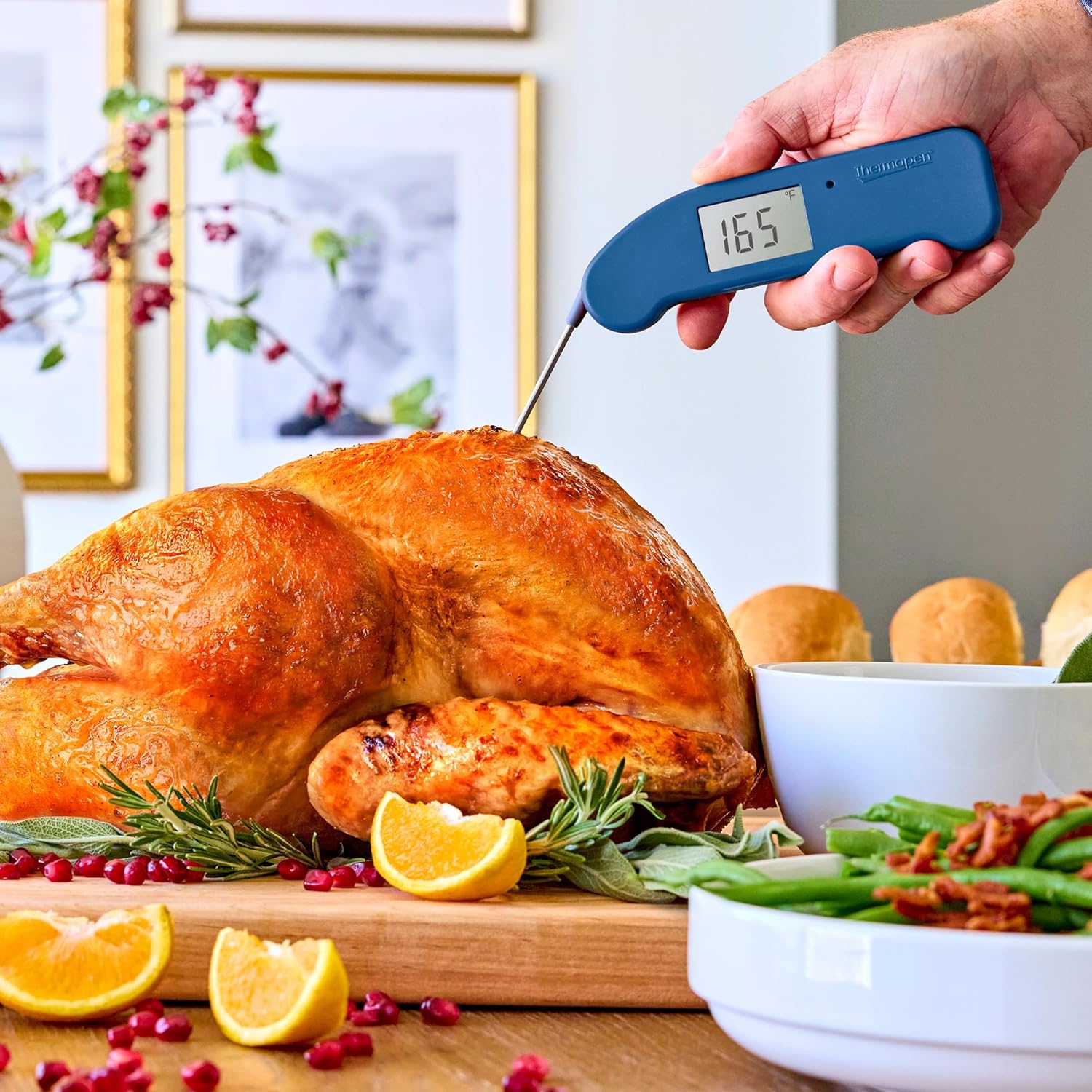ThermoWorks Thermapen ONE Instant-Read Thermometer - No. 1 Recommended | Cayenne Pepper Red